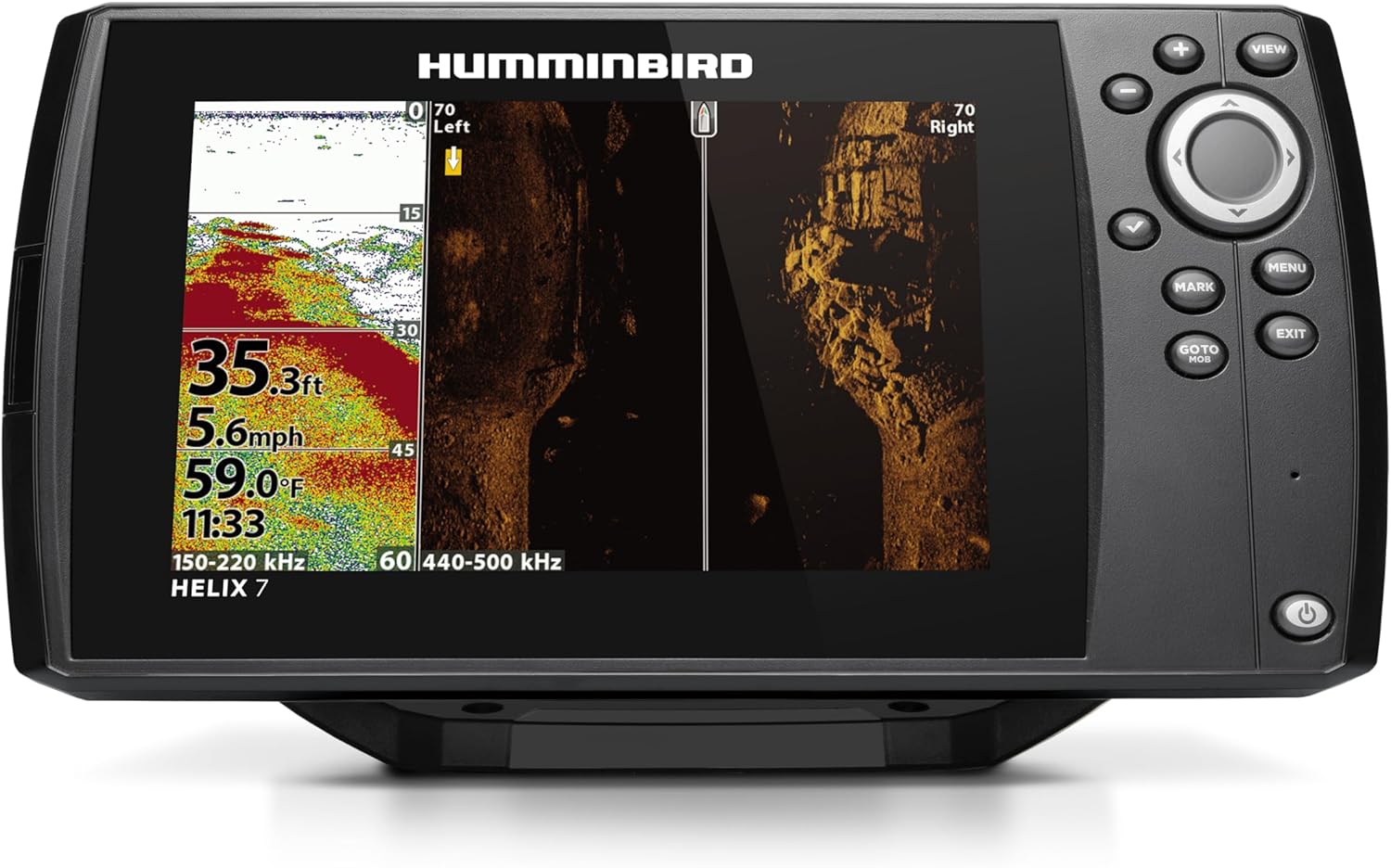 Humminbird Helix 7 G4 Fish Finder with Chirp Side Imaging, GPS