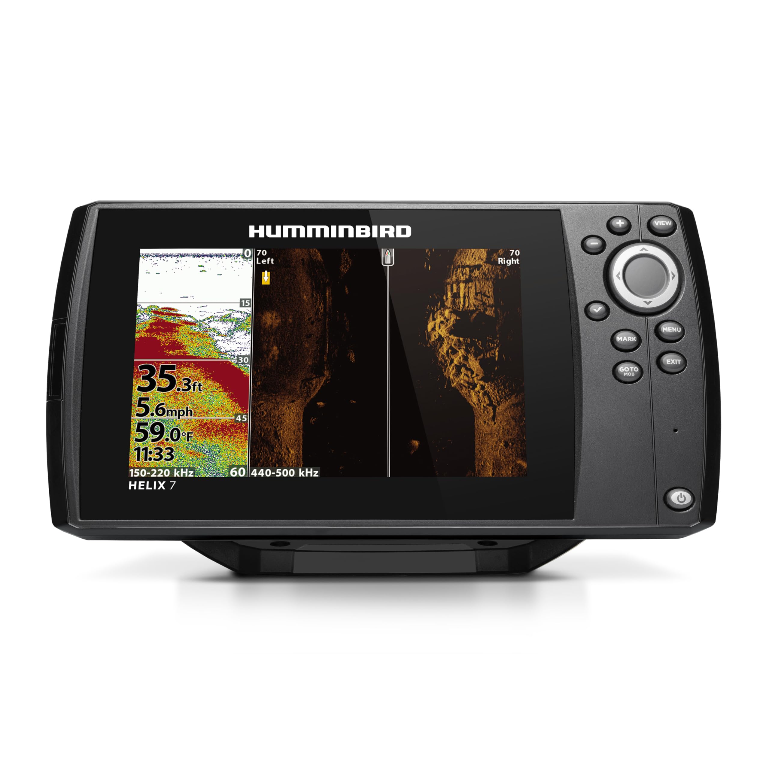 Humminbird Helix 7 G4 Fish Finder with Chirp Side Imaging, GPS