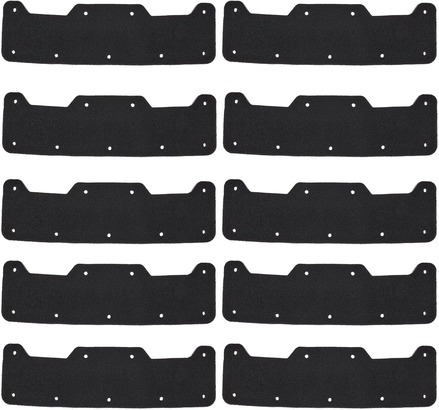 Skullerz 8953 Hard Shell Bump Cap Sweatband Replacement (10-Pack)