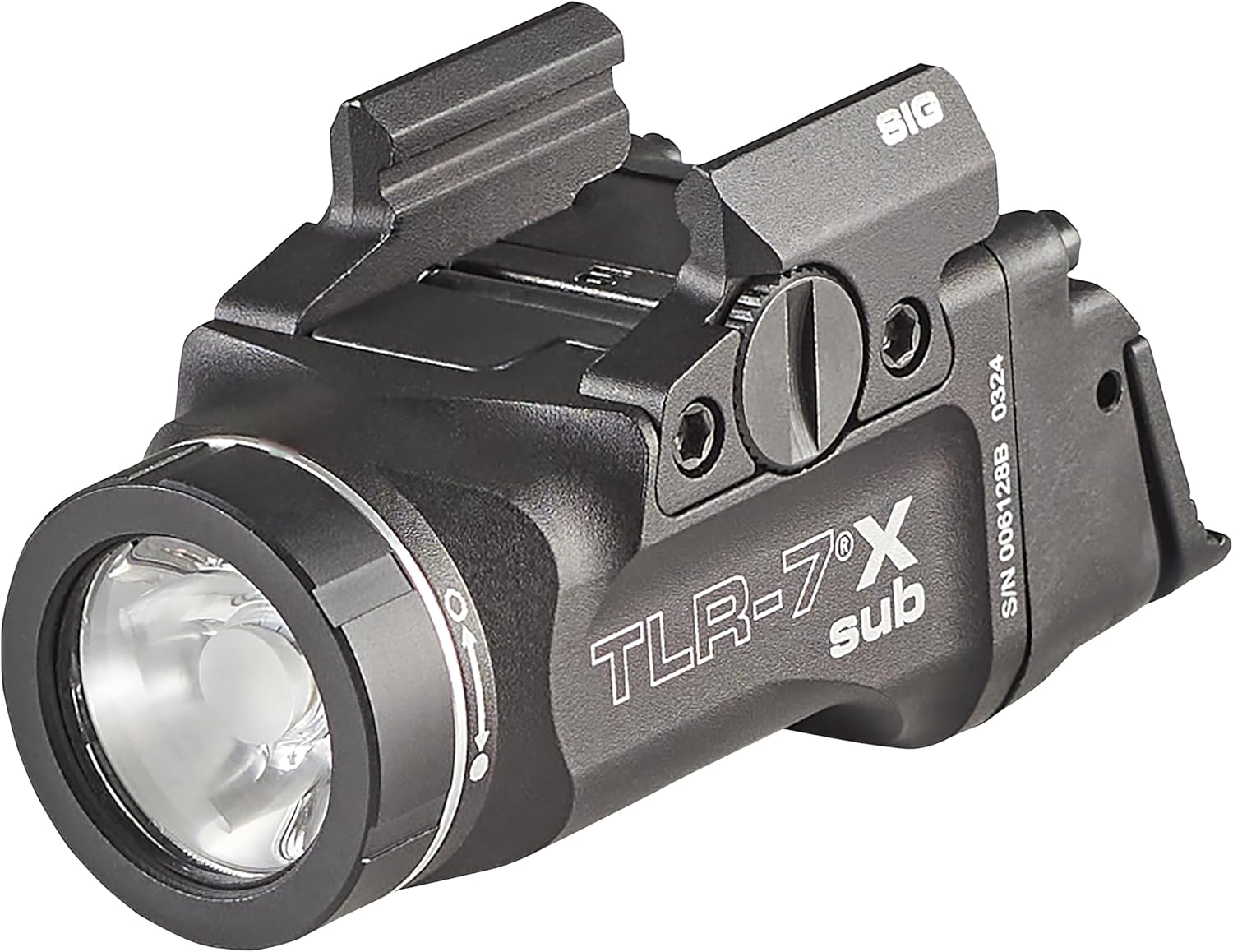 Streamlight 69406 TLR-7 X sub USB 500-Lumen 5000-Candela Weapon Light Designed Exclusively and Solely for Sig Sauer P365/XL Closed Rail Systems, Includes Mounting Kit, Key, and Multi-Tool, Black