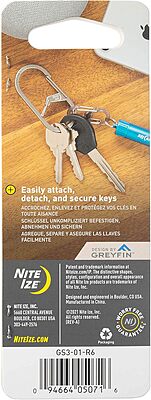 Nite Ize G-Series Dual Chamber Stainless Steel Carabiner