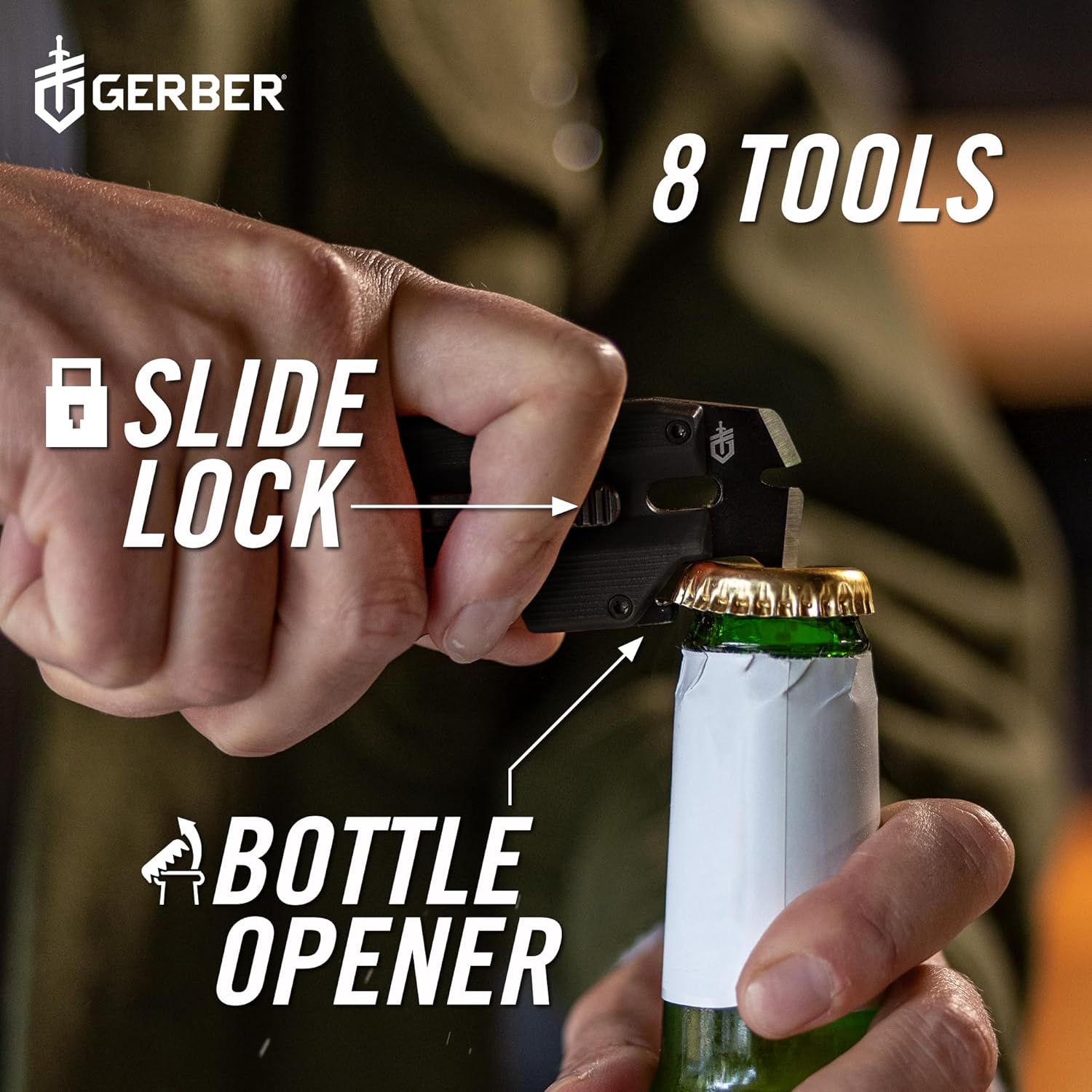 GERBER Prybrid Utility Knife with Pry Bar - Multi-Tool Pocket Razor Knife - EDC Knife