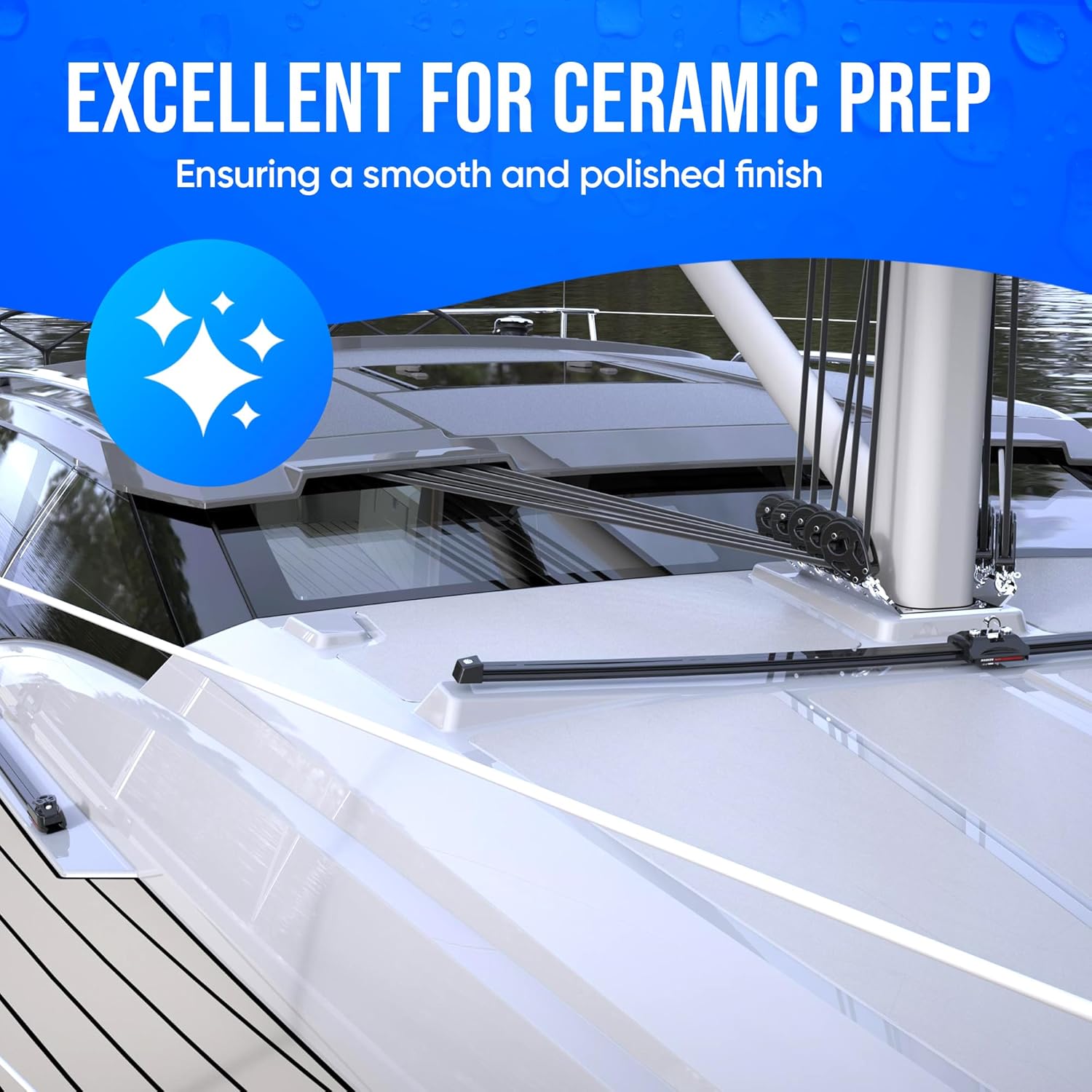 Pro-Cut 2500 Professional Polishing Compound - Medium to Light Oxidation Remover for Gelcoat & Painted Surfaces, 32 oz