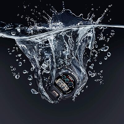 Casio G-Shock GW6900-1 Men's Tough Solar Black Resin Sport Watch