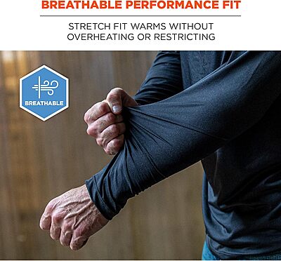 Ergodyne N-Ferno 6435 Thermal Long Sleeve Base Layer Shirt