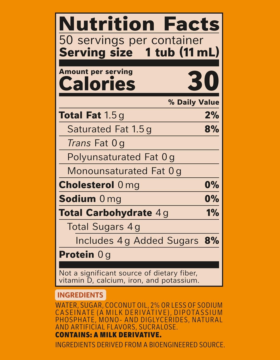 Nestle, Pumpkin Spice Coffee-mate Liquid Creamer Singles - Seasonal Flavor, Pack of 50