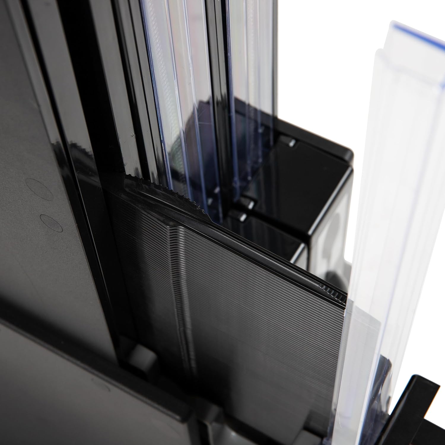 Mind Reader Knife Refill for CUTDISPBK-BLK, Plastic Utensils, Restaurant, Breakroom, 6.5" L x 0.75" W x 0.2" H, 100 pcs, Black Knife Knife