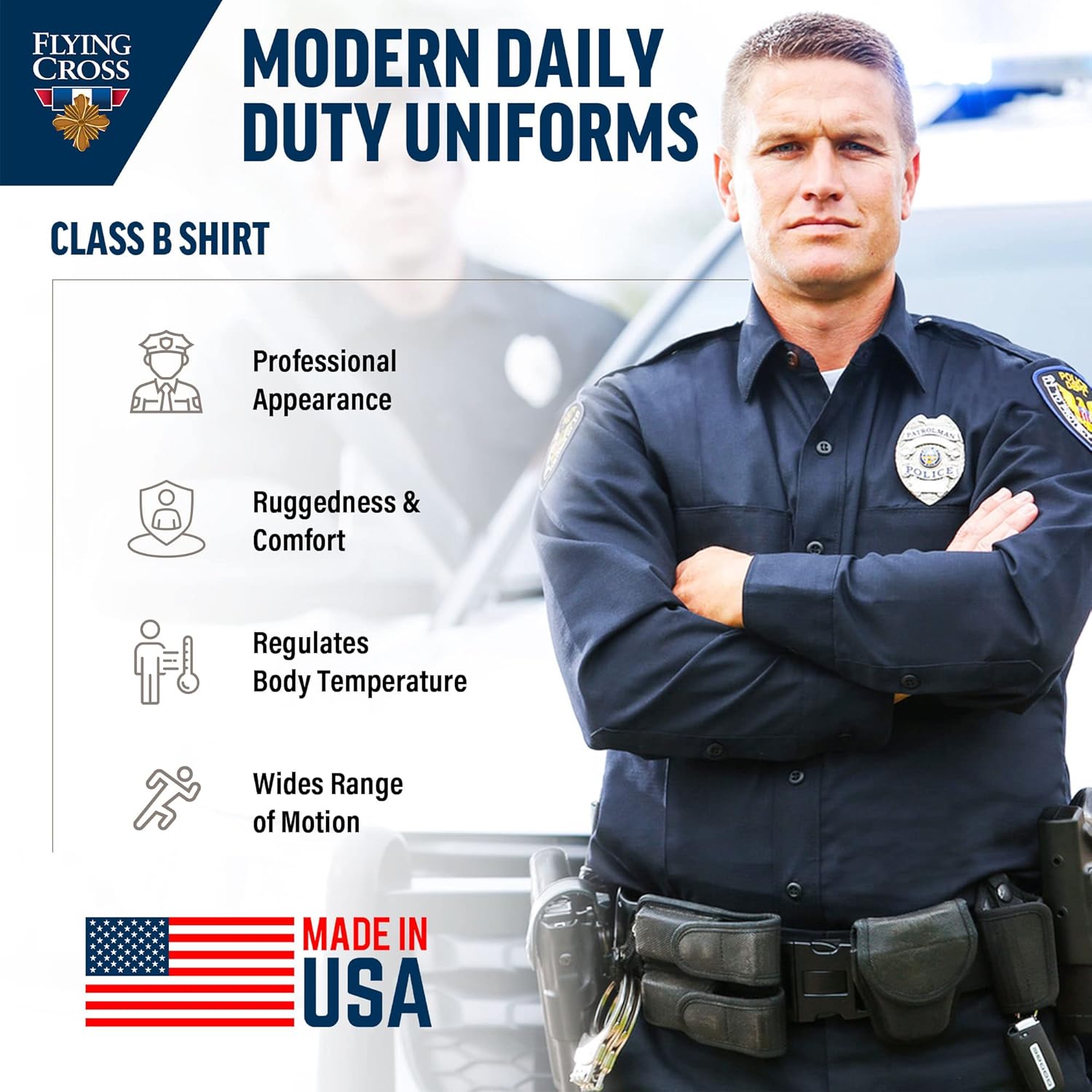 FLYING CROSS FX S.T.A.T. Men's Class B Long Sleeve Shirt