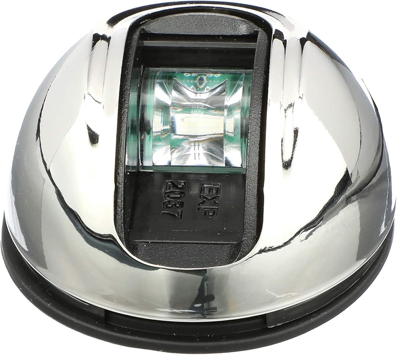 Attwood NV4012SSG-7 LightArmor 2-Mile Vertical Surface Mount Navigation Light, Green LED Lighting