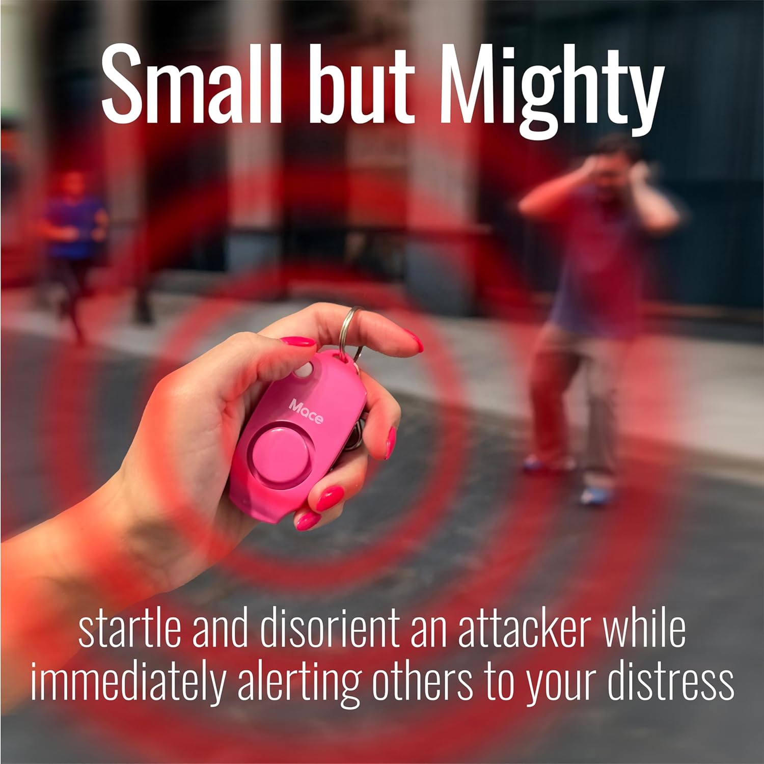 MACE Personal Safety Alarm & Pepper Spray Kit - 130dB Siren 10 ft Range