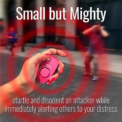 MACE Personal Safety Alarm & Pepper Spray Kit - 130dB Siren 10 ft Range