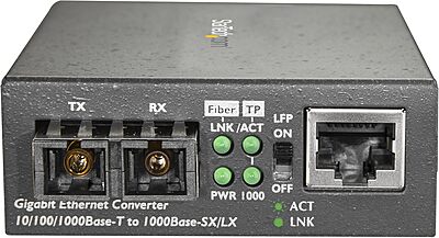 StarTech.com Multimode SC Fiber Media Converter - Ethernet to SC
