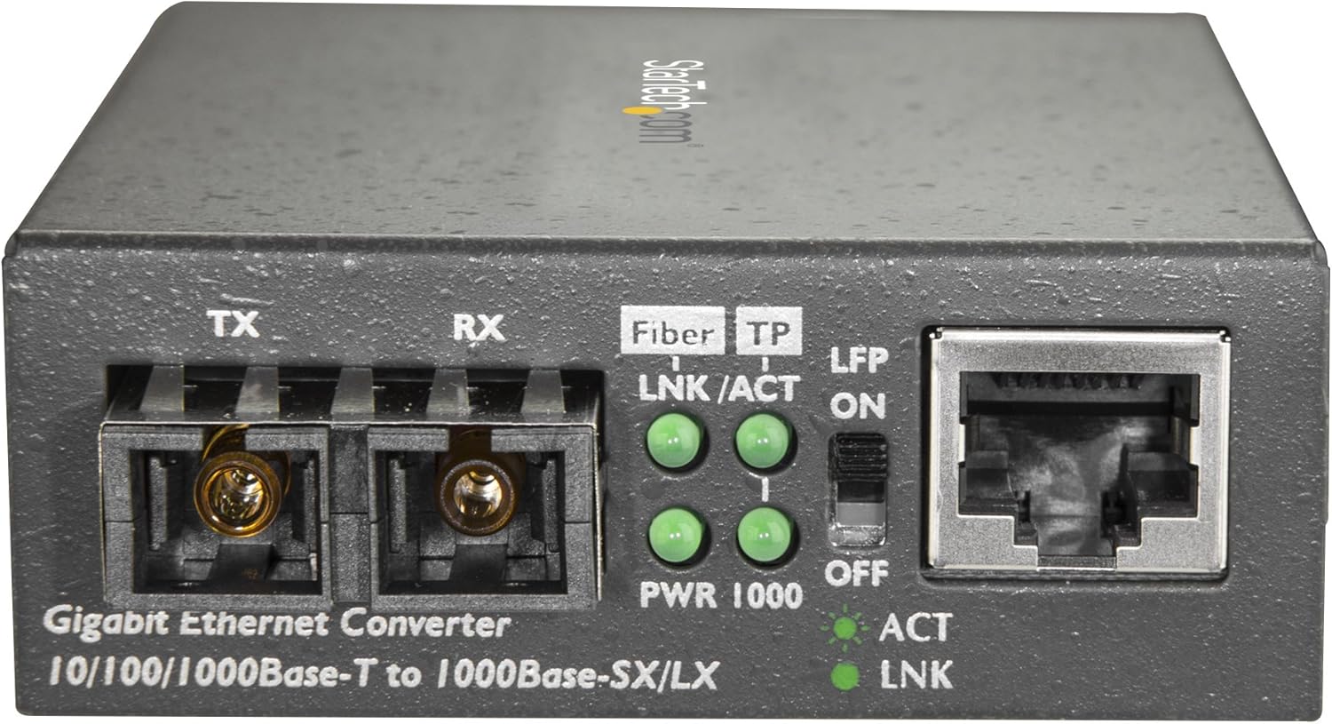 StarTech.com Multimode SC Fiber Media Converter - Ethernet to SC