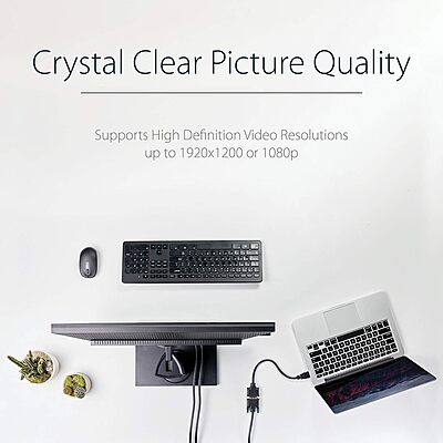 StarTech.com 8in HDMI to DVI-D Video Cable Adapter