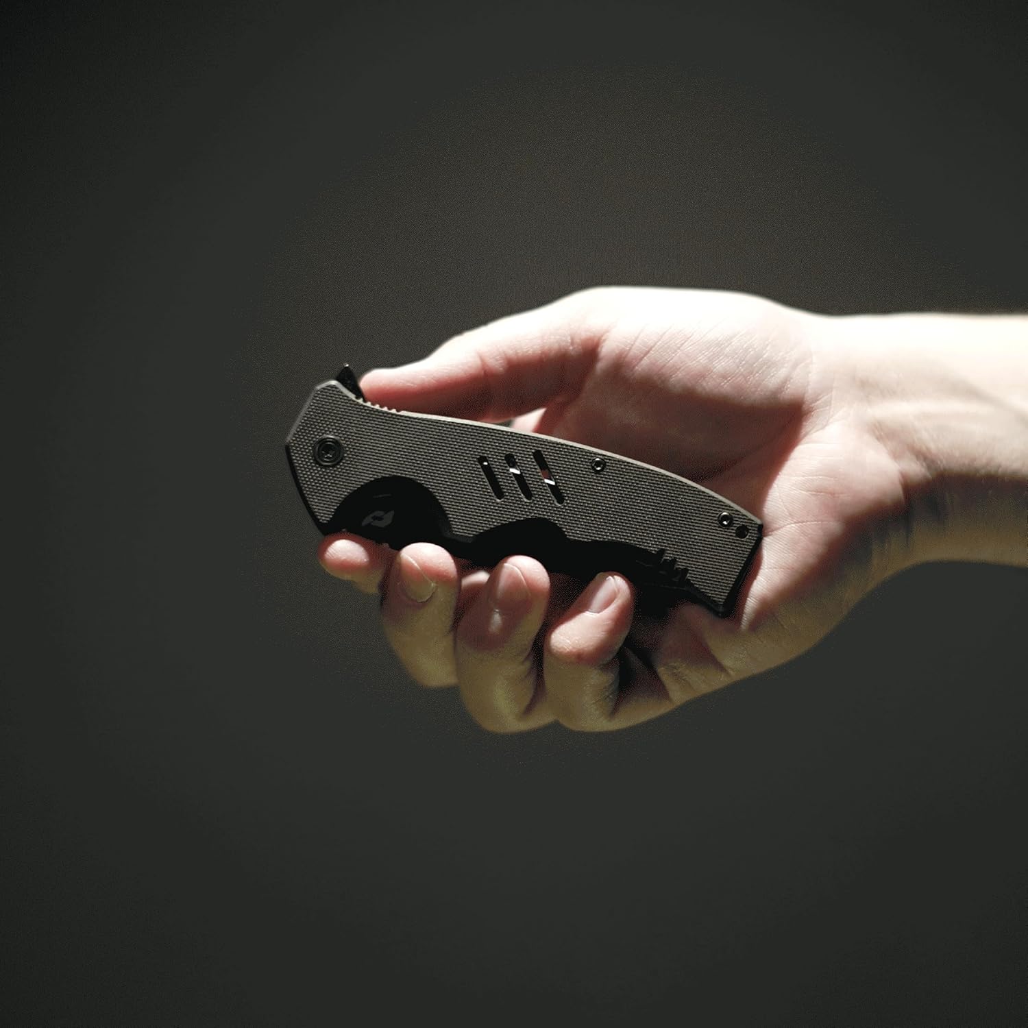 Schrade Delta Class Sentiment Folder 8.63in with 3.8in AUS-8 Steel Blade and G10 Handle for EDC