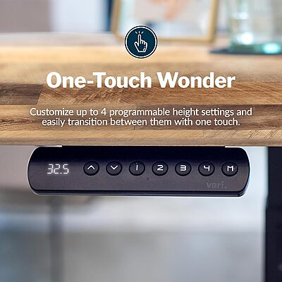 VARI ComfortEdge Electric Standing Desk – Adjustable Sit-Stand