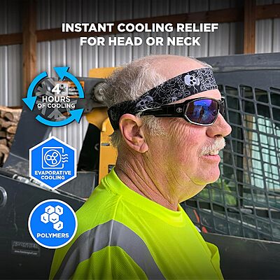 Ergodyne Chill-Its 6705 Evaporative Cooling Bandana