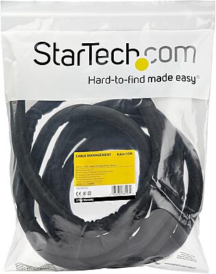StarTech.com Cable Management Sleeve - Flexible Coiled Cable Wrap