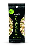 Wonderful Roasted And Salted Pistachios, 1.5 Oz, Pack Of 24 Bags