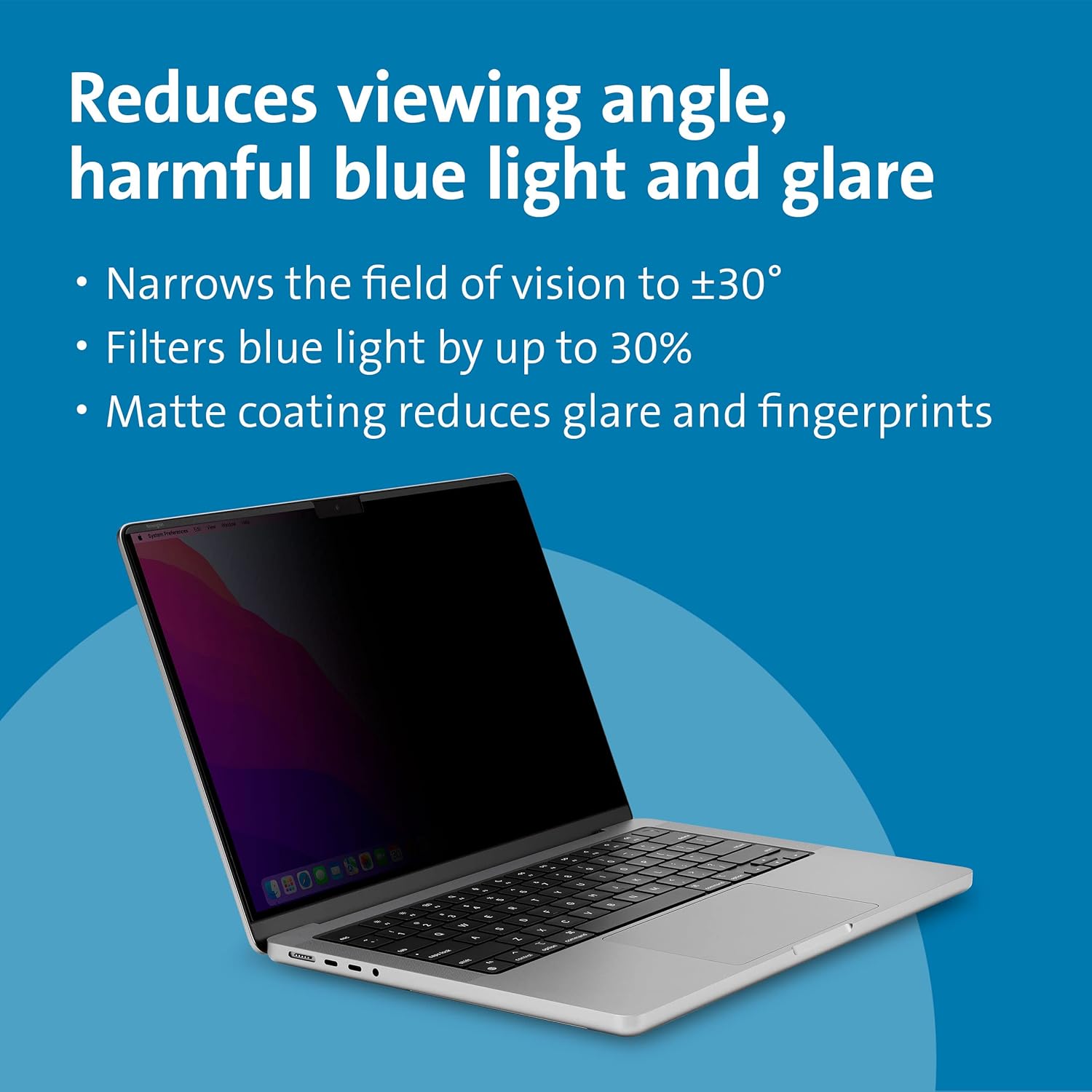 Kensington MagPro Elite Magnetic Privacy Screen for MacBook