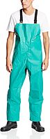 ONGUARD CHEMTEX Bib Overalls - Size Large, Green (Nylon & PVC)