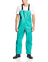 ONGUARD CHEMTEX Bib Overalls - Size Large, Green (Nylon & PVC)