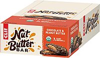Clif Bar - Nut Butter Bar - Organic Snack Bars - Chocolate Peanut Butter - Organic - Plant Protein