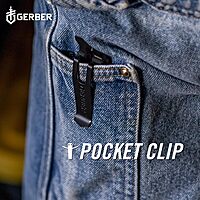 GERBER Gear Prybrid Utility Knife with Pry Bar - Multi-Tool Pocket Razor Knife with Retractable Knife Blade - EDC Knife - NEW Green with Clip