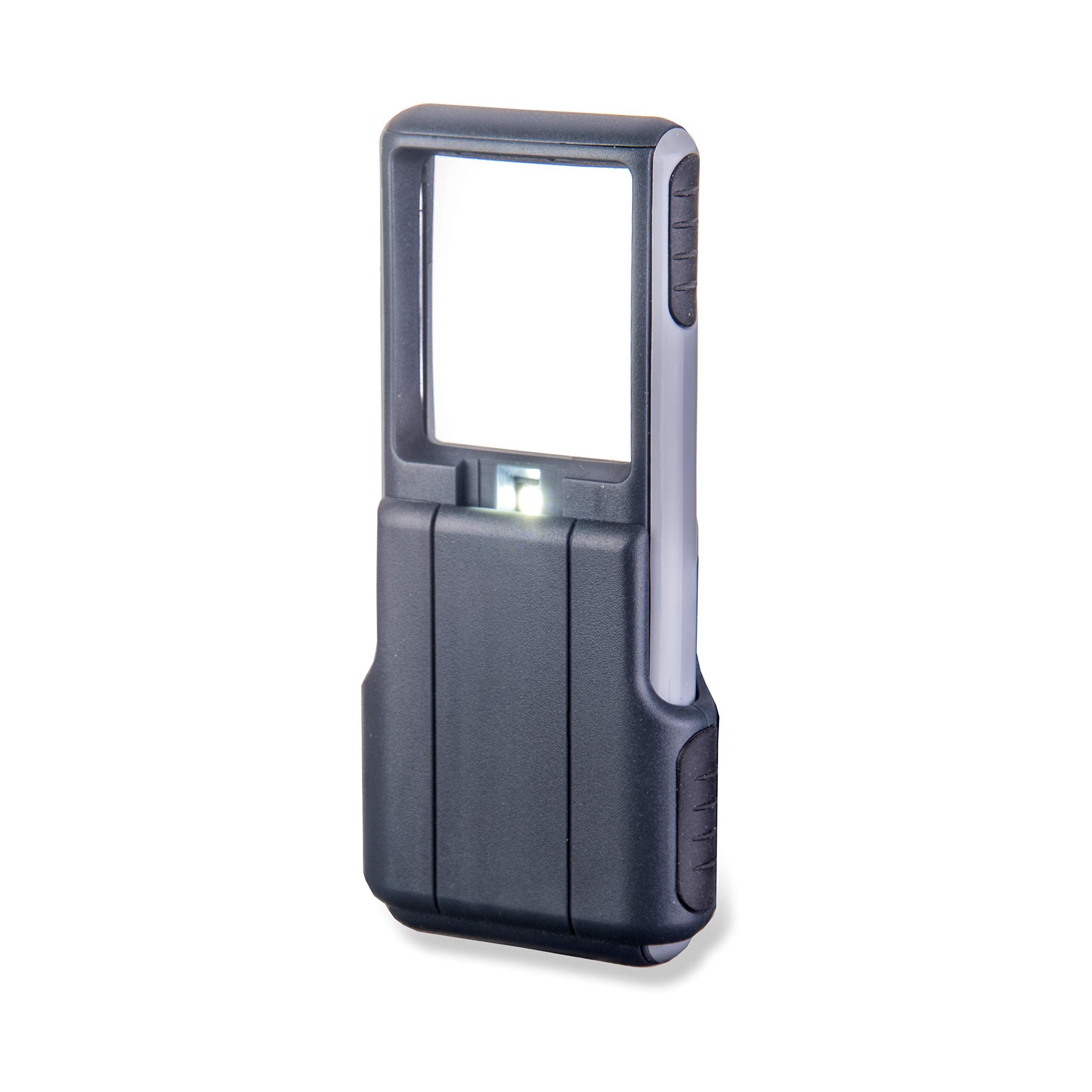 Carson MiniBrite 3x Power LED Lighted Slide Out Magnifier with Protective Sleeve (PO-25) Single Pack