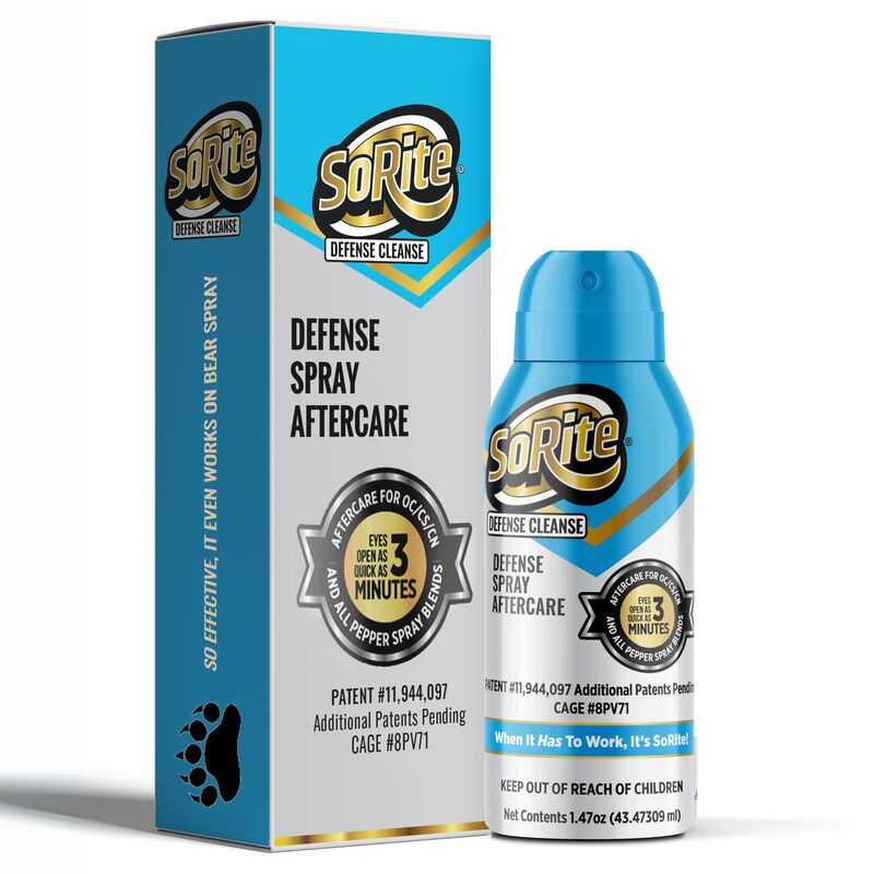SORITE SAFETY Defense Cleanse Pepper Spray Aftercare