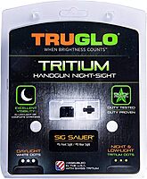 TRUGLO Tritium Handgun Night Sights Front & Rear Compatible with Sig Sauer