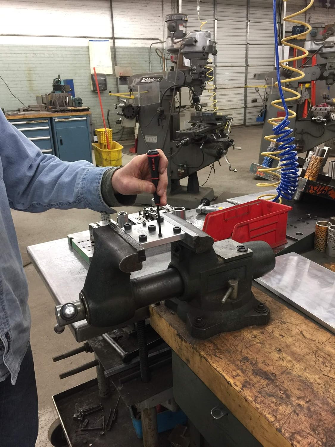 EKLIND 92400 PSD Hex (allen) Precision Screwdriver - 8pc set Metric MM sizes 0.7-4