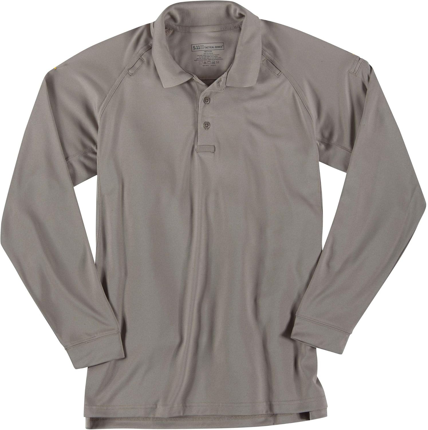 5.11 Tactical Men's Performance Long Sleeve Work Polo, 100% Polyester, Style 72049/72049T