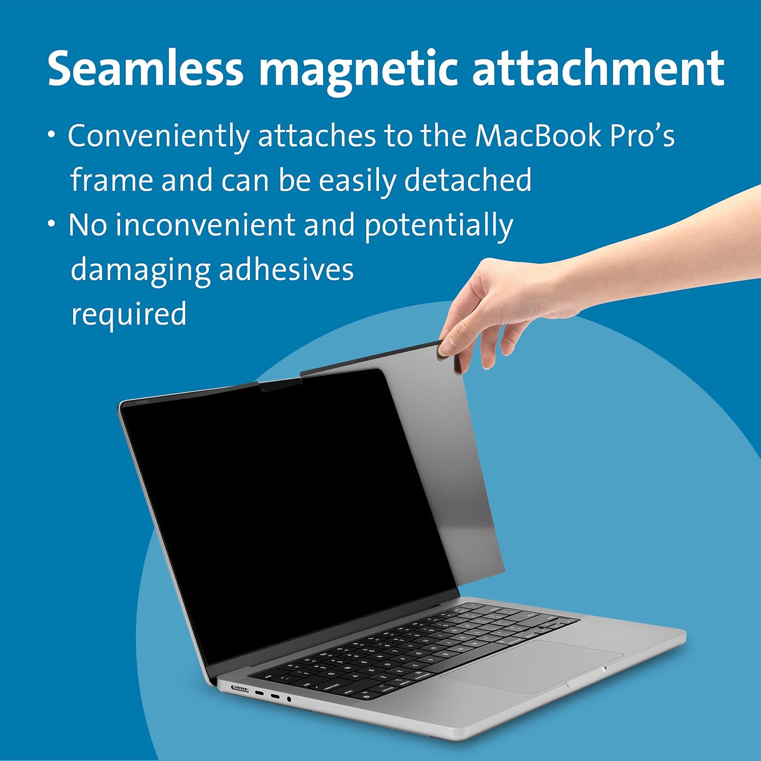 Kensington MagPro Elite Magnetic Privacy Screen for MacBook