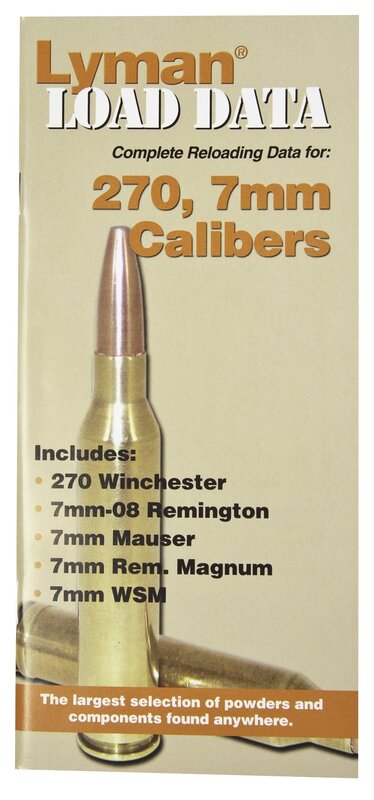 Lyman Load Data Book, 270 and 7-mm