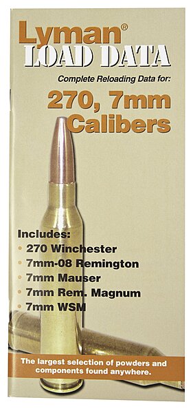 Lyman Load Data Book, 270 and 7-mm