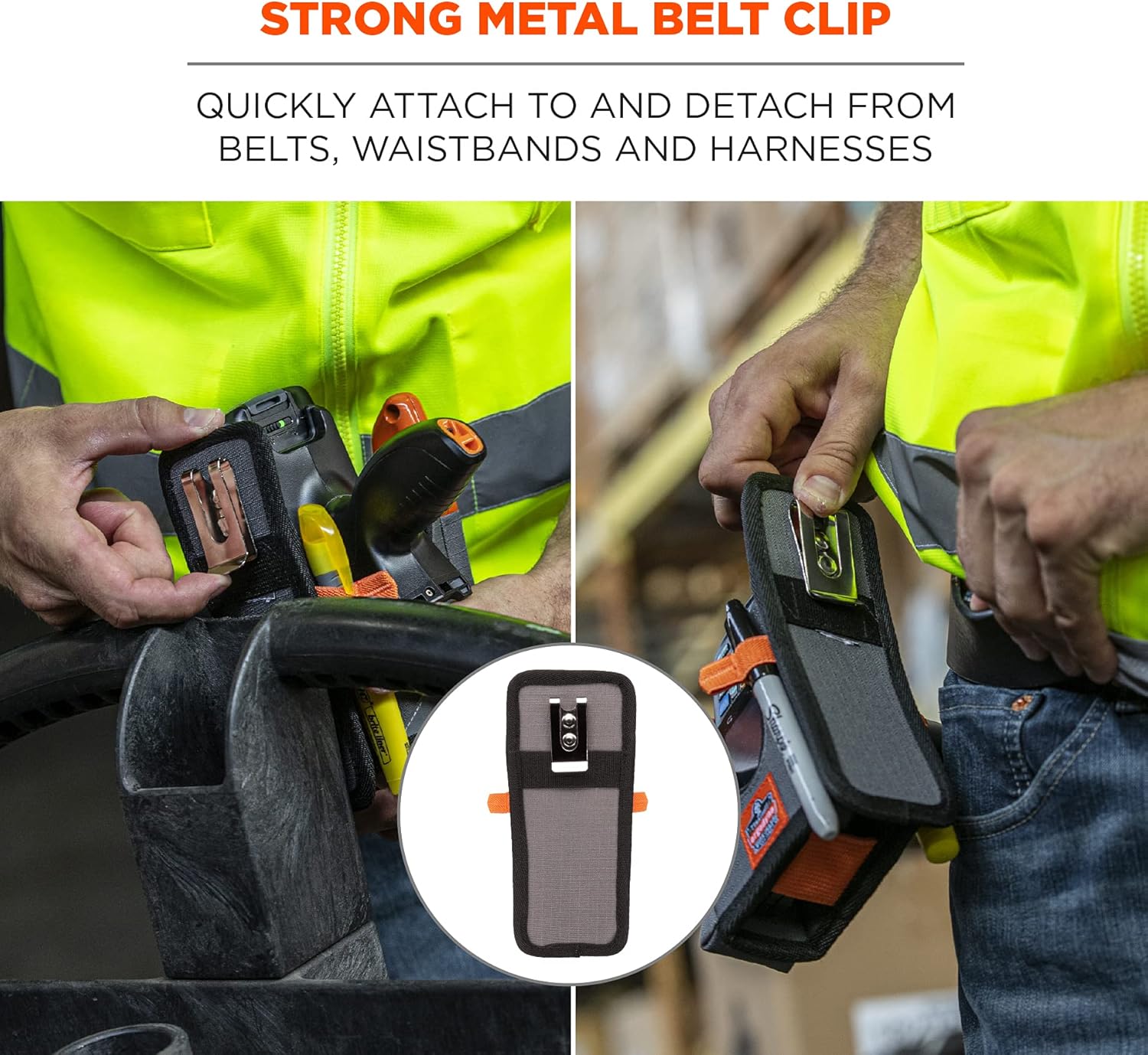 ERGODYNE Squids Barcode Scanner Holster with Belt Clip or Loop