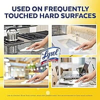Lysol Disinfectant Wipes, Lemon and Lime Blossom, 80 Count (Pack of 3)