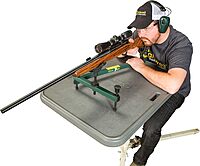 Caldwell 7 Rest Adjustable Ambidextrous Adjustable Rifle Shotgun Gun Shooting Rest for Range, Outdoors, Sight In