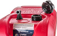 ATTWOOD 8803LP2 EPA and CARB Certified 3-Gallon Portable Marine Fuel Tank