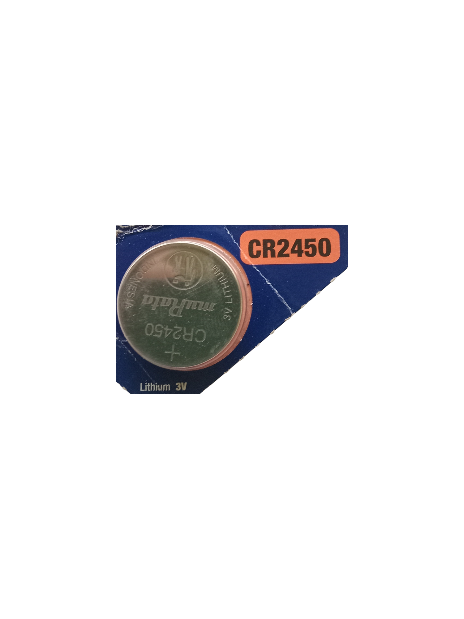 BATERIA MURATA CR2450 DE LITIO 3V / PASTILLA