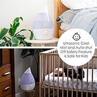 CRANE Drop 1-Gallon Ultrasonic Cool Mist Humidifier