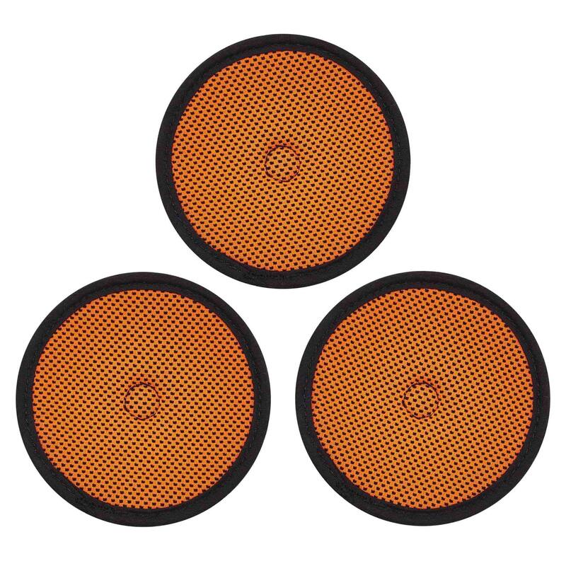 Hard Hat Replacement Top Pad Pack (Includes 3), Ergodyne Skullerz 8983,Orange, Medium