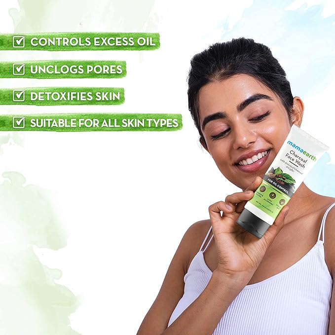 Mamaearth Charcoal Facewash for oil control