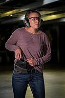 Caldwell Tac Ops Belly Band Holster with Adjustable Waistband and Elastic Pockets for Pistol, Handgun and Revolver IWB Concealed Carry Large Standard