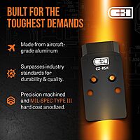 C+H Precision Red Dot Mounting Plate for CZ P-10