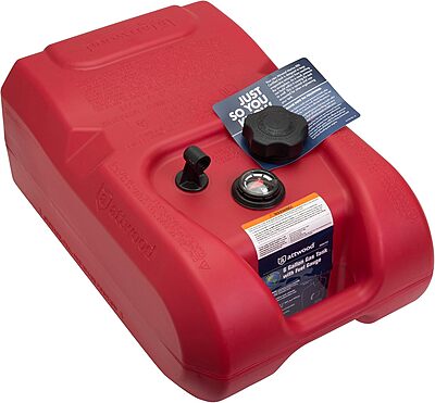 Attwood EPA and CARB Certified 6-Gallon Portable Marine Fuel Tank