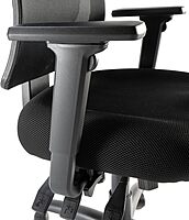 Bush Business Furniture Ergonomic Desk Chair with Adjustable Arms | Multifunction Home Office High Back Mesh Computer Seat