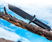 Cold Steel G.I. Tanto 7" Durable 1055 Carbon Steel Fixed Blade Tactical Outdoor Throwing Knife