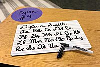 TEACHER CREATED RESOURCES Non-Magnetic Double-Sided Dry-Erase Boards